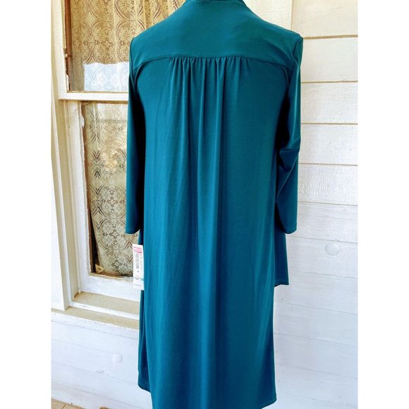 Vintage Tiana B Blue Beaded Dress Size 6 NWT - Picture 10 of 11